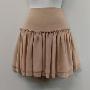 BANANA REPUBLIC Dusty Rose Ruffle Skirt - NWOT